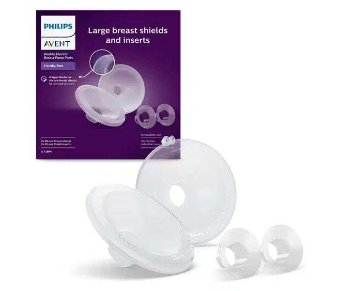 AVENT VELIKI STITNICI ZA DOJKE I UMETCI (2x28mm i 2x26mm)